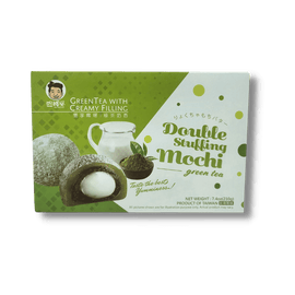 SZU SHEN PO Dvigubas įdaras Mochi- Žalioji arbata 120 GR