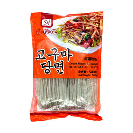 JING YI GEN bulvių vermišeliai korėjietiško stiliaus (ploni) 500 GR