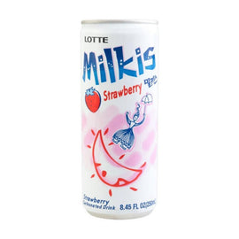 LOTTE Milkis gaivusis gėrimas Braškių 250 ML