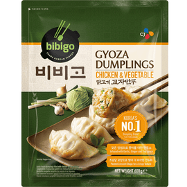 Saldēti Gyoza klimpas ar vistu un dārzeņiem — Bibigo-600G