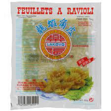 Lakovo Frozen Wonton loksne 500 gr