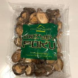 Džiovinti šitake grybai – Žalioji pagoda – 100g