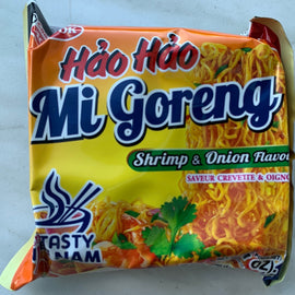 ACECOOK HH greitai paruošiami makaronai Mi goren krevetės ir svogūnai 76 g