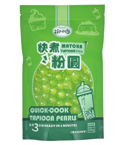 KLKW Quick-Cook Tapijokos perlai Matcha 250 GR