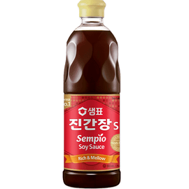 SEMPIO sojos padažas švelnus (Jin S) 860 ML